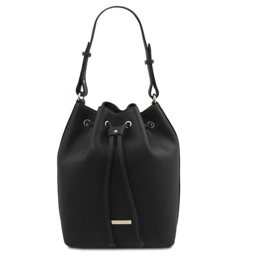 Tl Bag Sac Seau Pour Femme En Cuir Noir Tl