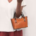 Amelia Leather Tote Red TL142406