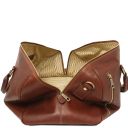 TL Voyager Weekender Reisetasche aus Leder - Gross Honig TL141794
