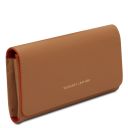 Iside Elégant Portefeuille en Cuir - Grand Modèle Jaune pastel TL142434