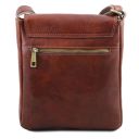 John Borsello da Uomo in Pelle con zip Frontale Testa di Moro TL142464