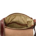 John Borsello da Uomo in Pelle con zip Frontale Testa di Moro TL142464