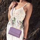 Urania Leather Wallet/phone Holder With Strap Светлый серо-коричневый TL142433
