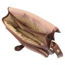 Alessia Schultertasche aus Leder Tannengrün TL142020