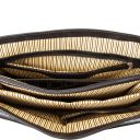 Alessandria Leather Multi Compartment Laptop Briefcase Dark Brown TL142067