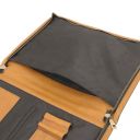 Costantino Leather Document Case With Handle Темно-синий TL142545