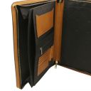 Tiberio Leather Document Case Коричневый TL142556