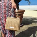 TL Bag Borsa Secchiello in Rafia Denim TL142208