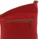 TL Bag Mini Unisex-Schultertasche aus Weichem Leder Lipstick Rot TL141111