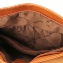 TL Bag Soft leather shoulder bag with tassel detail Grey TL141110