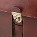 Assisi Кожаный портфель на 3 отделения Черный TL141825