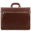 Parma Leather Briefcase 2 Compartments Red TL141350