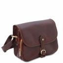 Alessia Leather Shoulder bag Forest Green TL142020