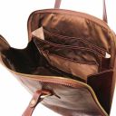 Ravenna Damen Business Tasche aus Leder Dunkelbraun TL141795