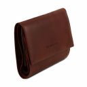 Эксклюзивный кожаный бумажник для женщин Коричневый TL140796