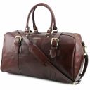 TL Voyager Leather Travel bag With Front Straps - Large Size Honey TL141248
