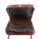Tahiti Garment Leather bag Dark Brown TL3030