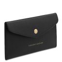 Leather Envelope Wallet Black TL142322