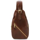 Kevin Leather Crossover bag Brown TL142195