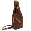 Kevin Leather Crossover bag Brown TL142195