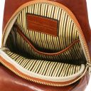 Kevin Brusttasche aus Leder Honig TL142195