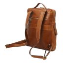Bangkok Leather Laptop Backpack - Large Size Телесный TL142336