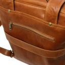 Bangkok Leather Laptop Backpack - Large Size Natural TL142336