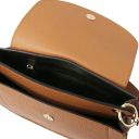 Tiche Leather Shoulder bag Коньяк TL142100