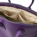 TL Bag Sac à Main Pour Femme Avec Finitions Couleur or Violet TL141529