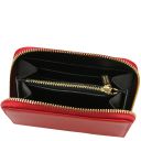 Kore Elegante Cartera en Piel con Cremallera en el Contorno Rojo Lipstick TL142321