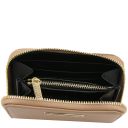 Kore Elegante Cartera en Piel con Cremallera en el Contorno Champagne TL142321