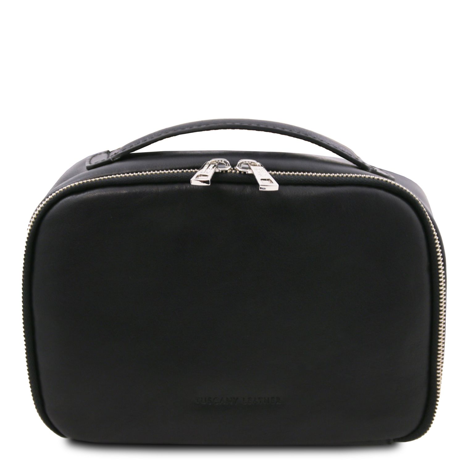 Beauty case in pelle Nero
