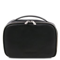 Marvin Beauty Case in Pelle Nero TL142326