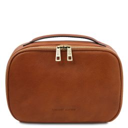 Marvin Trousse de Toilette en Cuir Naturel TL142326