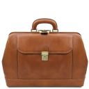 Leonardo Exclusive Leather Doctor bag Телесный TL142342