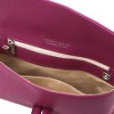 TL Bag Clutch aus Leder Plum TL141990