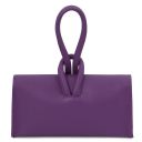 TL Bag Leather Clutch Purple TL141990