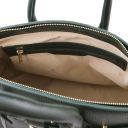TL Bag Leather Handbag With Golden Hardware Forest Green TL141529