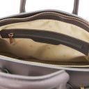 TL Bag Bolso a Mano con Detalles Color oro Gris TL141529