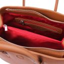 Camelia Leather Handbag Коньяк TL141728