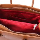 Camelia Leather Handbag Cognac TL141728