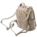TL Bag Soft Leather Backpack Light Taupe TL142138