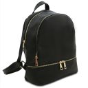 TL Bag Soft Leather Backpack Black TL142280