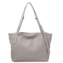 TL Bag Sac Shopping en Cuir Souple Gris clair TL142230