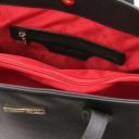 TL Bag Shopping Tasche aus Leder Schwarz TL141828