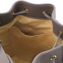 TL Bag Beuteltasche aus Leder Grau TL142311