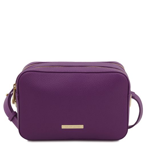 TL Bag Leather Shoulder bag Purple TL142290