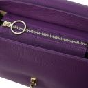Silene Borsa a Mano in Pelle Convertibile a Zaino Viola TL142152