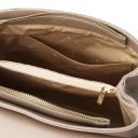 Silene Leather Convertible Backpack Handbag Light Taupe TL142152