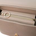 Silene Leather Convertible Backpack Handbag Light Taupe TL142152